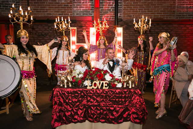 A colorful, multicultural New Year's Eve wedding in California with a vintage circus theme inspired by Water for Elephants | Rachael Hall Photography: http://www.rachaelhallphotography.com
