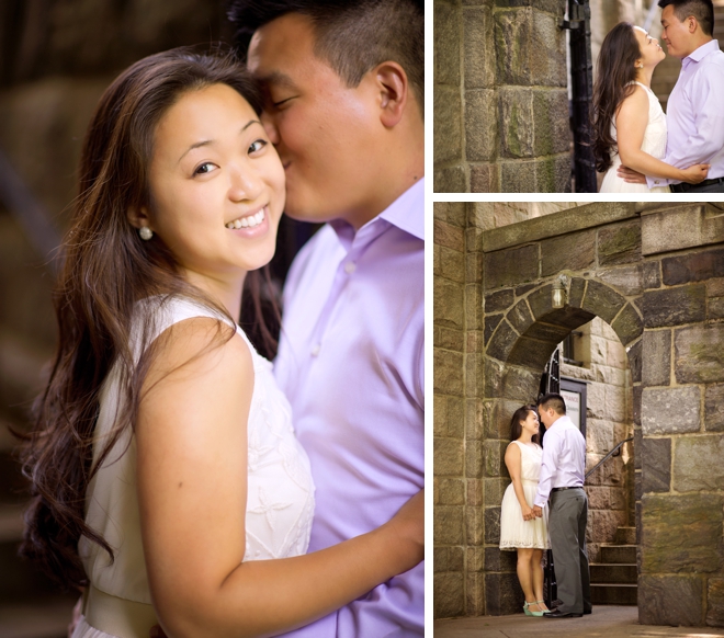 Summer NYC Engagement by Rebecca Yale Portraits