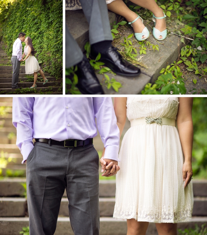 Summer NYC Engagement by Rebecca Yale Portraits