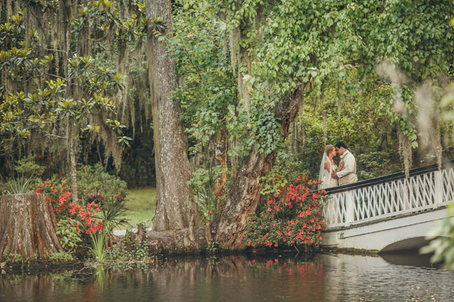 A vintage blush and ivory spring wedding at the Magnolia Plantation and Gardens | Richard Bell Photography: http://www.charlestonwedding.com