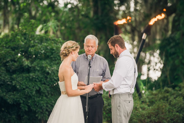 A lovely, romantic lavender Southern wedding at Magnolia Plantation and Gardens | Richard Bell Photography: http://www.charlestonwedding.com