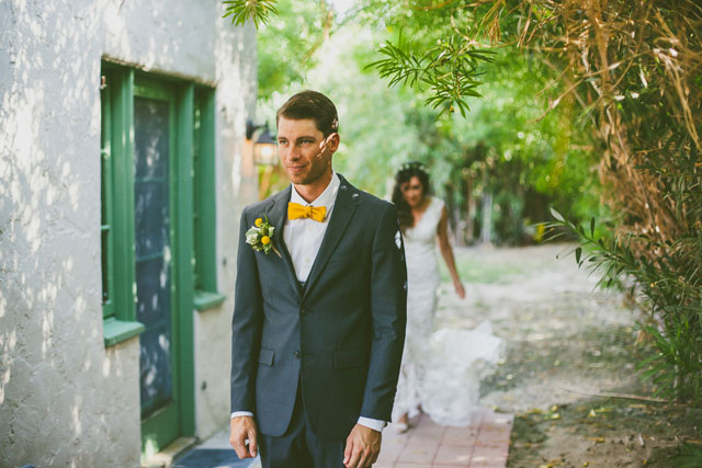 An intimate Palm Springs wedding at the oldest operating hotel in the city, The Historic Casa Cody Inn | Rock This Moment: http://www.rockthismoment.com