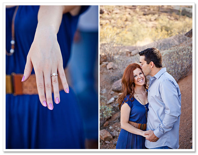 Camelback Mountain Engagement Session by Radiant Photography by the Chansons on ArtfullyWed.com