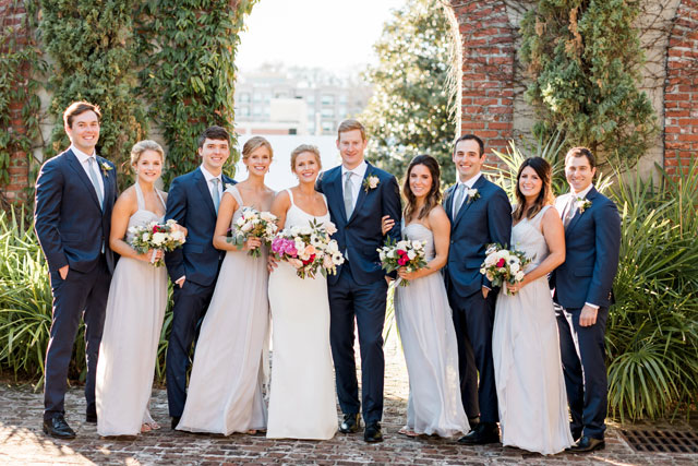 A romantic and industrial winter wedding in Atlanta by Rustic White Photography