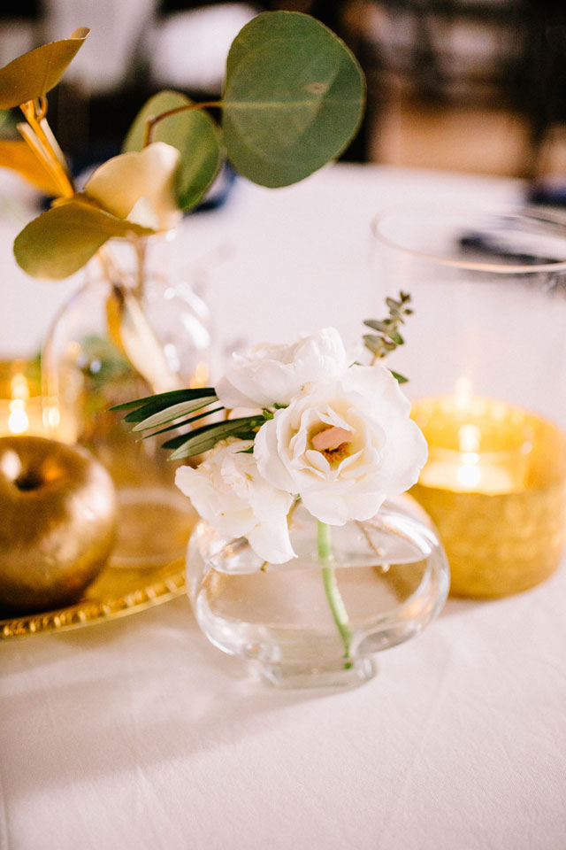 A classic gold wedding in Charleston with elegant details and fruit infused decor by Sara Bee Photography