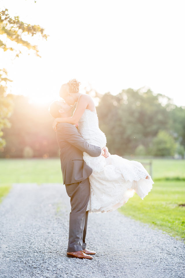 A beautiful and rustic lakeside farm wedding in Pennsylvania by Schneider Photography