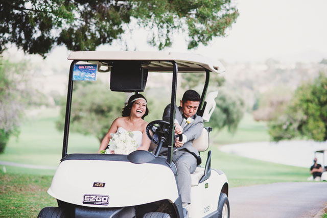 A charming yellow and gray wedding at San Dimas Canyon Golf Course | Shelly Anderson Photography: http://shellyandersonphotography.com