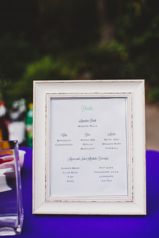 A spring wedding in shades of lush green and violet at the San Diego Botanic Garden | Shelly Anderson Photography: http://shellyandersonphotography.com