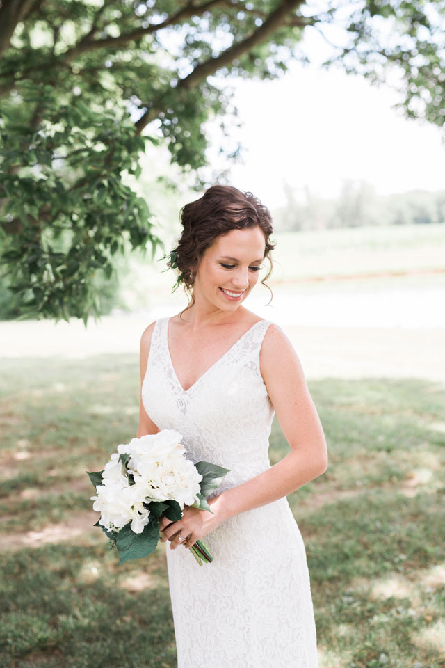 A timeless DIY backyard wedding at a family home in Southern Illinois by Shot by Chelsea