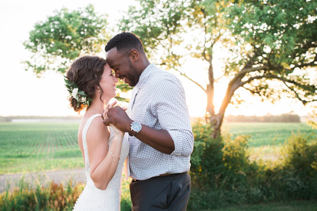 A timeless DIY backyard wedding at a family home in Southern Illinois by Shot by Chelsea
