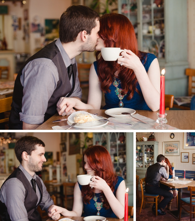 A sweet engagement session all around St. Augustine by Soleil Boucher || see more on blog.nearlynewlywed.com