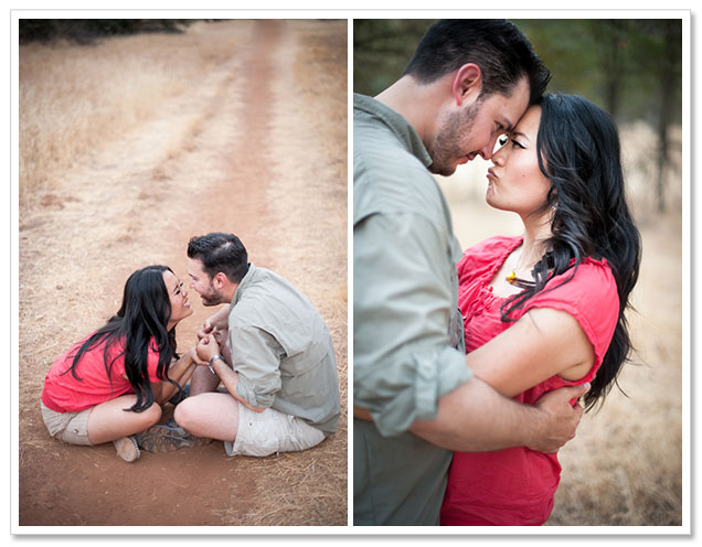 Bidwell Park Engagement Session by Shannon Rosan Photography on ArtfullyWed.com