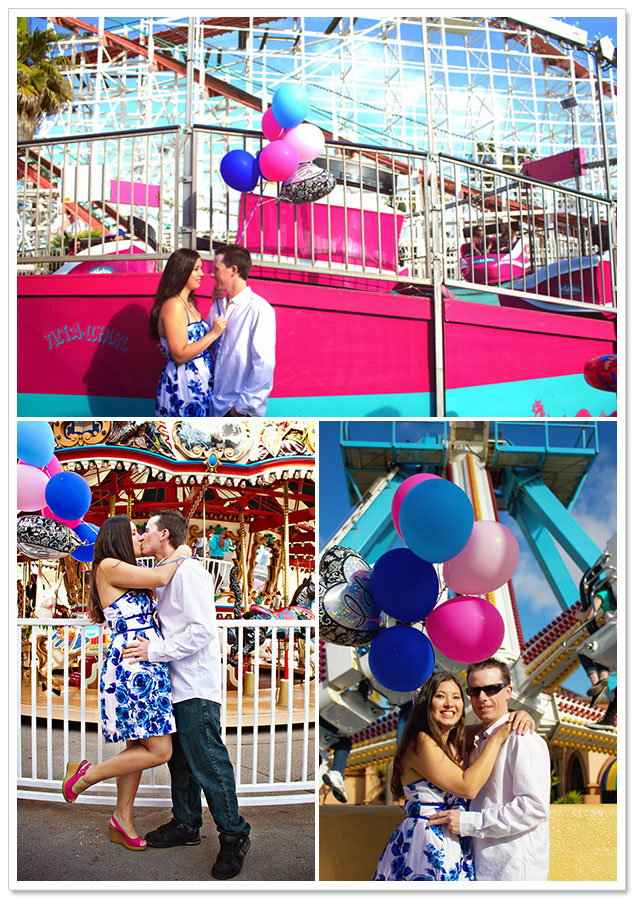 Belmont Park Engagement Session by Studio Sequoia on ArtfullyWed.com