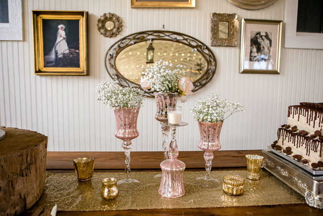 A rustic yet chic Nashville wedding with a neutral palette of blush and ivory by Erin Lee Allender Photography