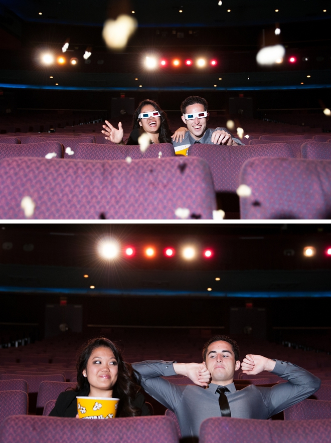 Fox Theatre Engagement Session by The Yodsukars {Photographic & Cinematic} on ArtfullyWed.com