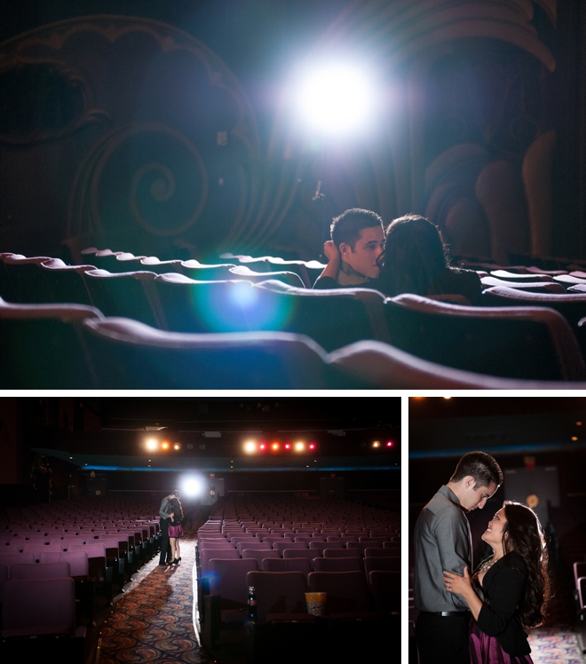 Fox Theatre Engagement Session by The Yodsukars {Photographic & Cinematic} on ArtfullyWed.com