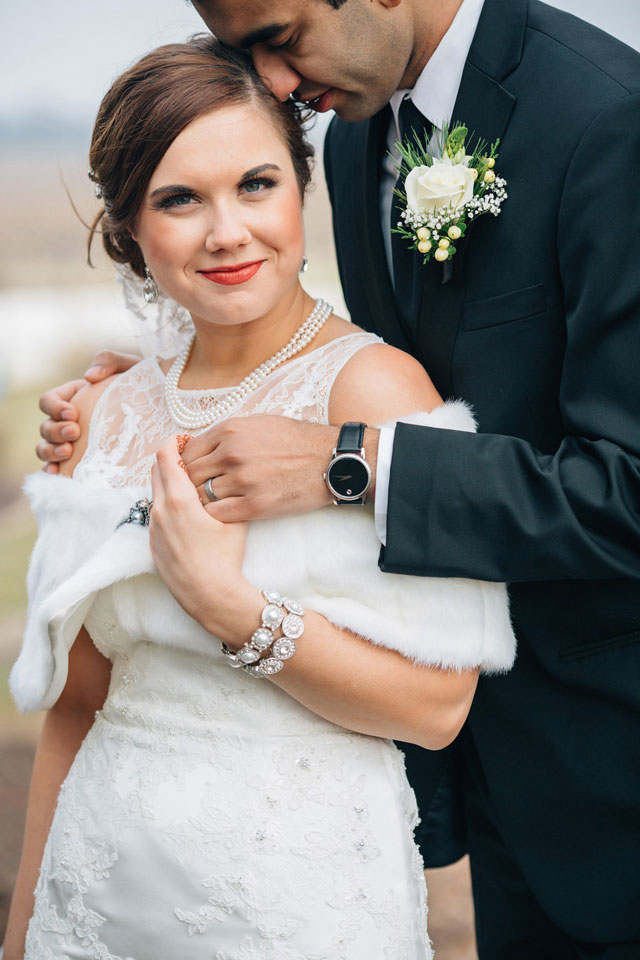 A rustic winter wedding blending Indian culture and Christian faith | Traci and Troy: http://www.traciandtroy.com