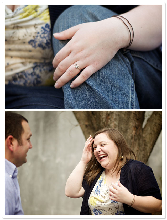 Downtown Charleston Engagement Session by Taylor Rae Photography on ArtfullyWed.com