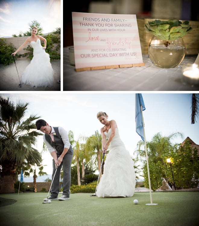 Poolside Palm Springs Wedding by Viera Photographics