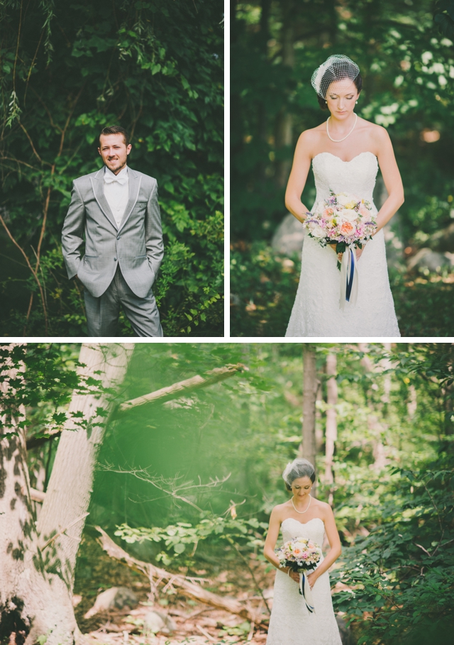 A summertime traditional wedding in Connecticut with vintage flair by VO Photographers || see more on blog.nearlynewlywed.com
