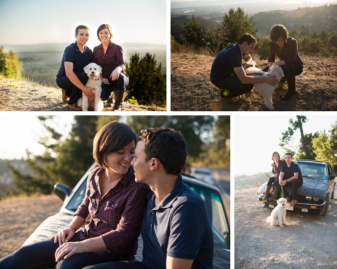 Vintage BMW Engagement by Whittaker Portraits