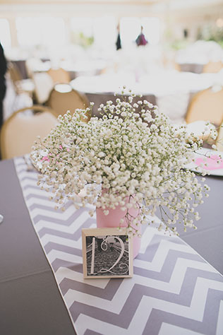 A fun pink and gray spring boardwalk wedding in Santa Cruz, CA // photo by Whittaker Portraits: http://whittakerportraits.com || see more on https://blog.nearlynewlywed.com