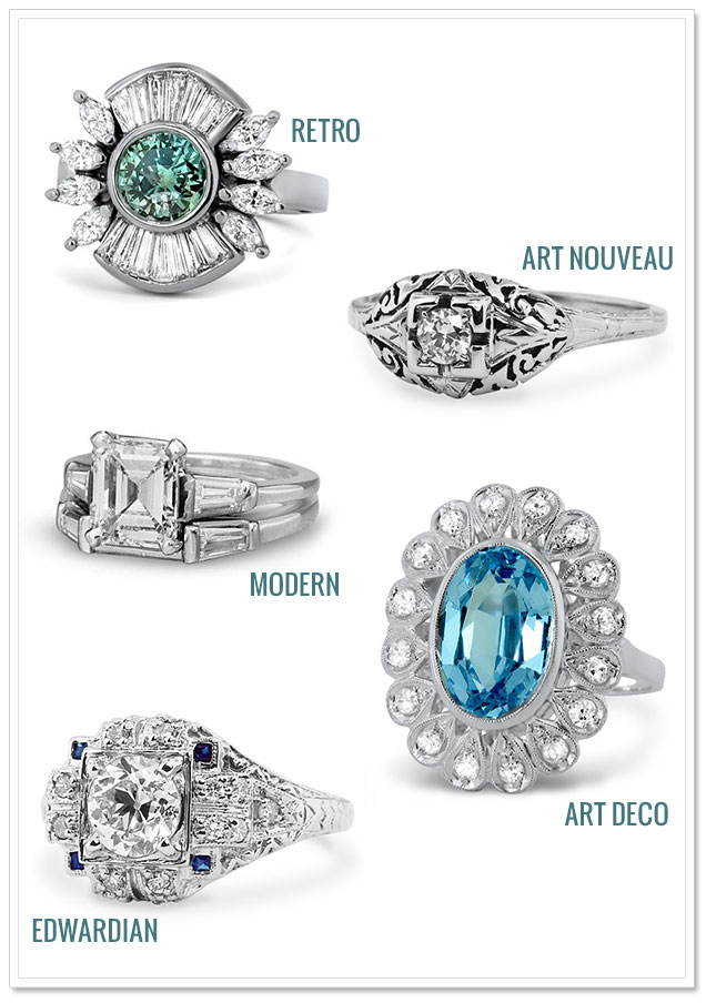 Antique Engagement Rings from Brilliant Earth